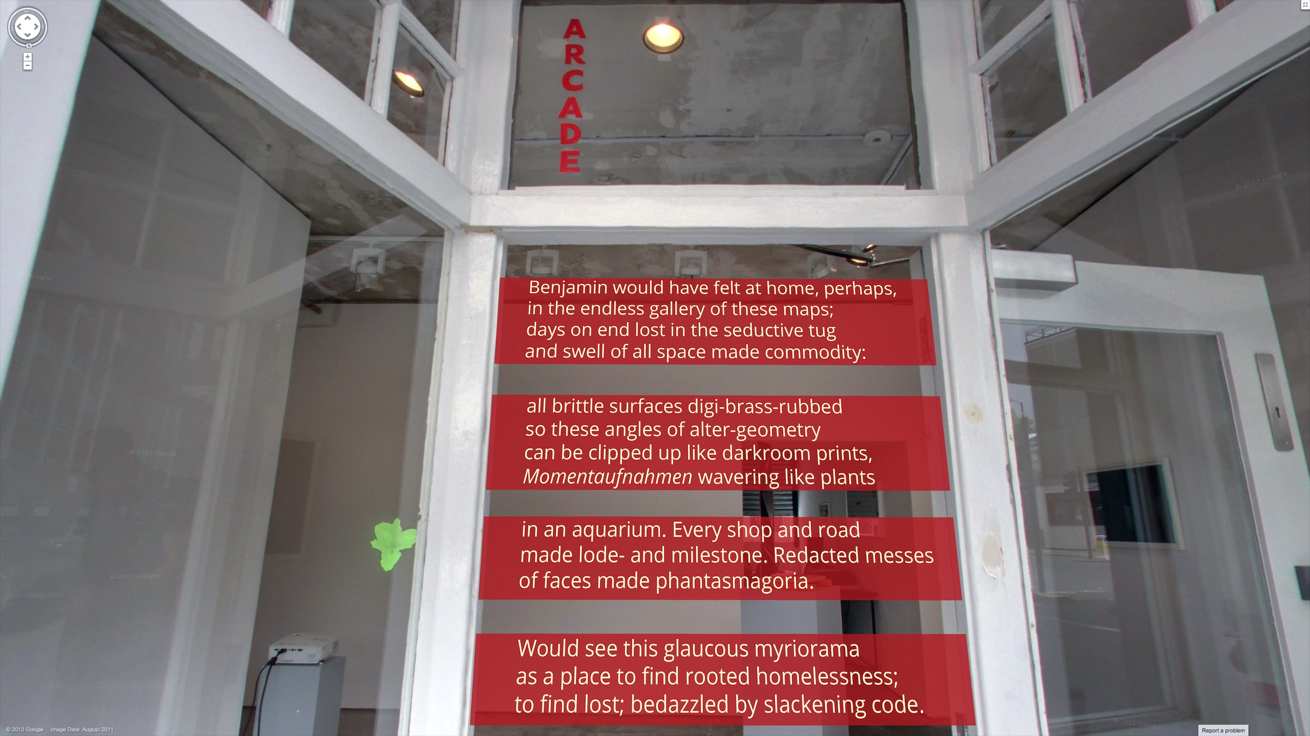 'Arcade projection'