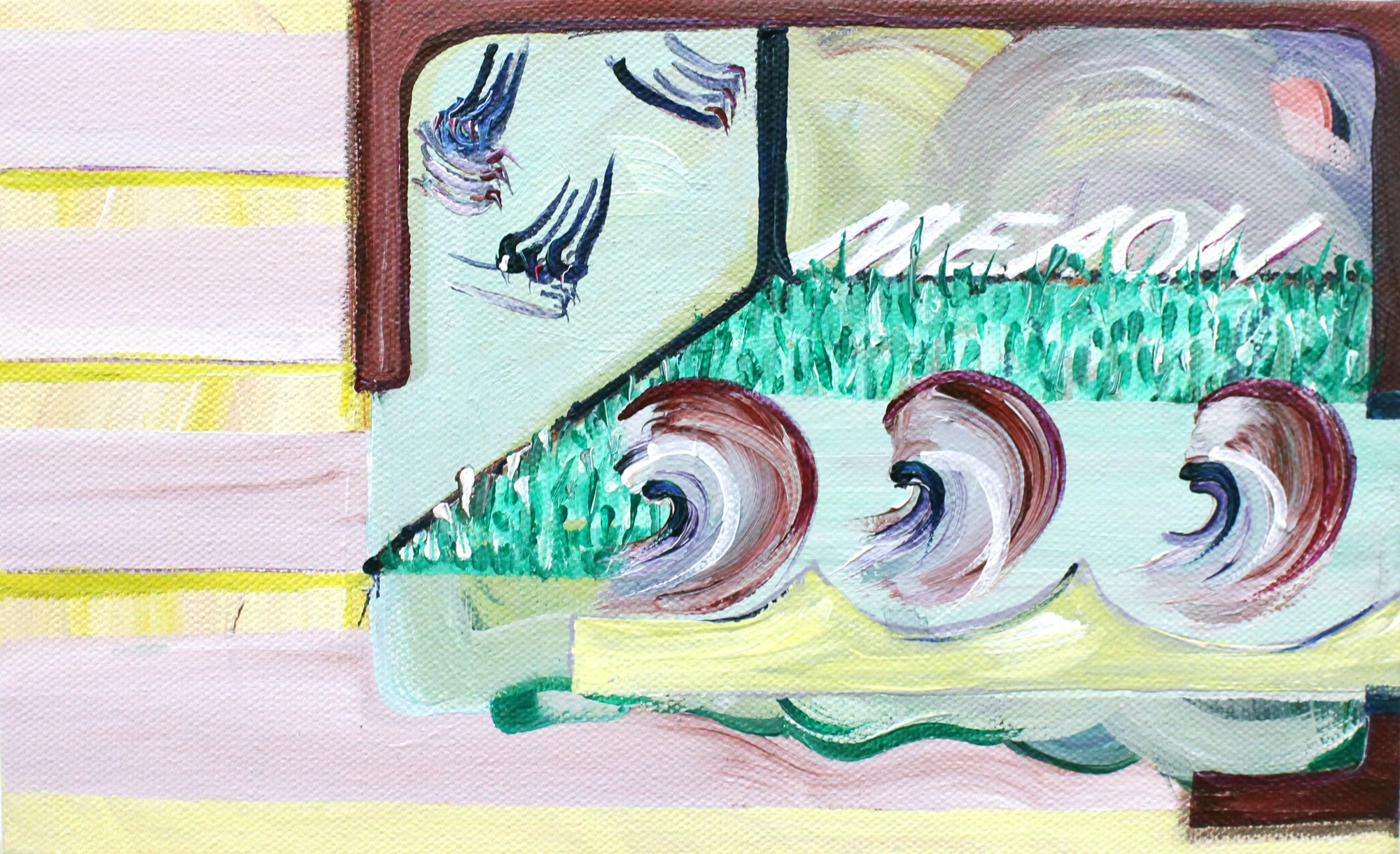 Painting by Héloïse Delègue